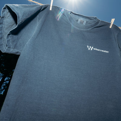 Vintage Tee - Blue